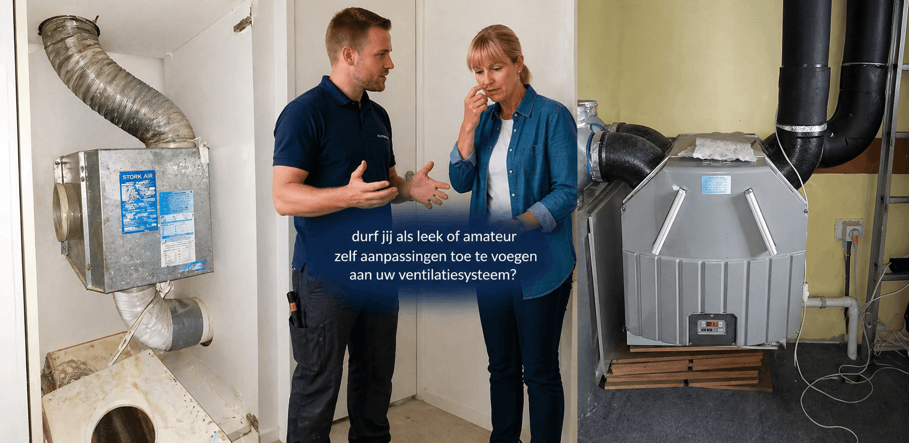Zelf vervangen van ventilatiebox of WTW-unit