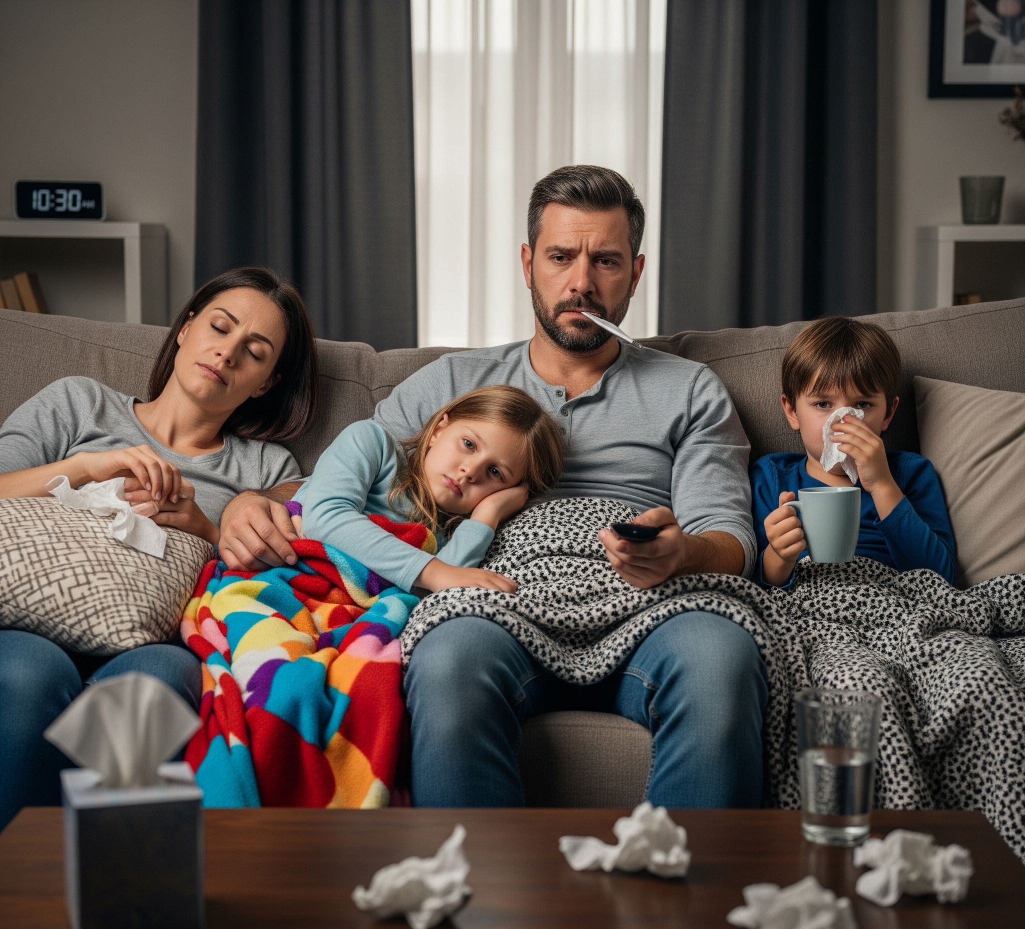 Verhoogde ventilatie bij ziekteverschijnselen