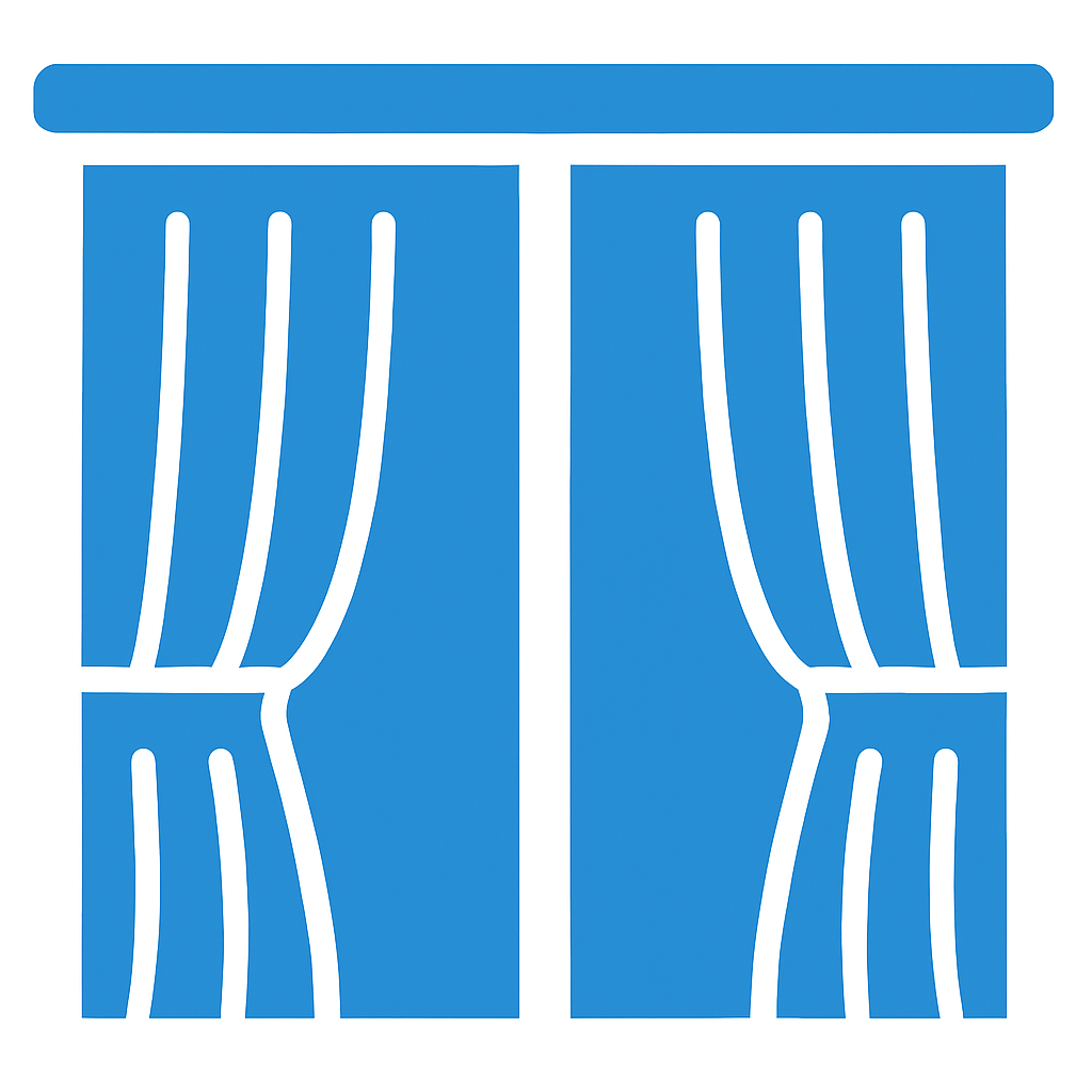 icoon gesloten gordijnen