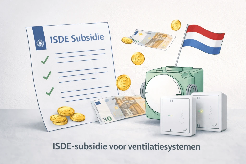 ISDE ventilatie subsidie in Noord-Holland